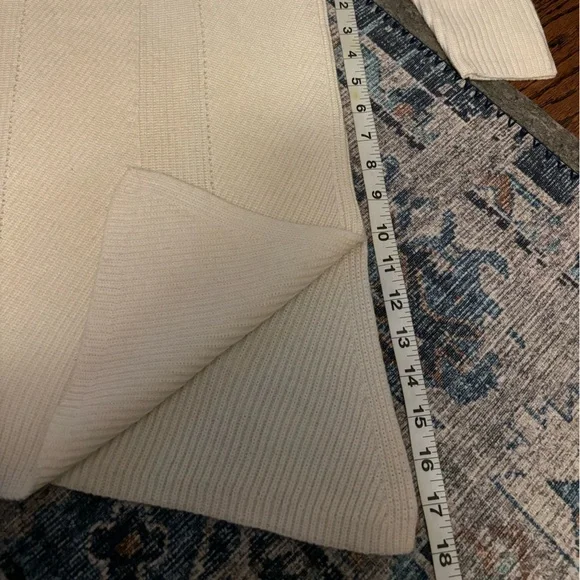 Eileen Fisher | Ivory Extrafine Merino Wool Sz S - Picture 6 of 7